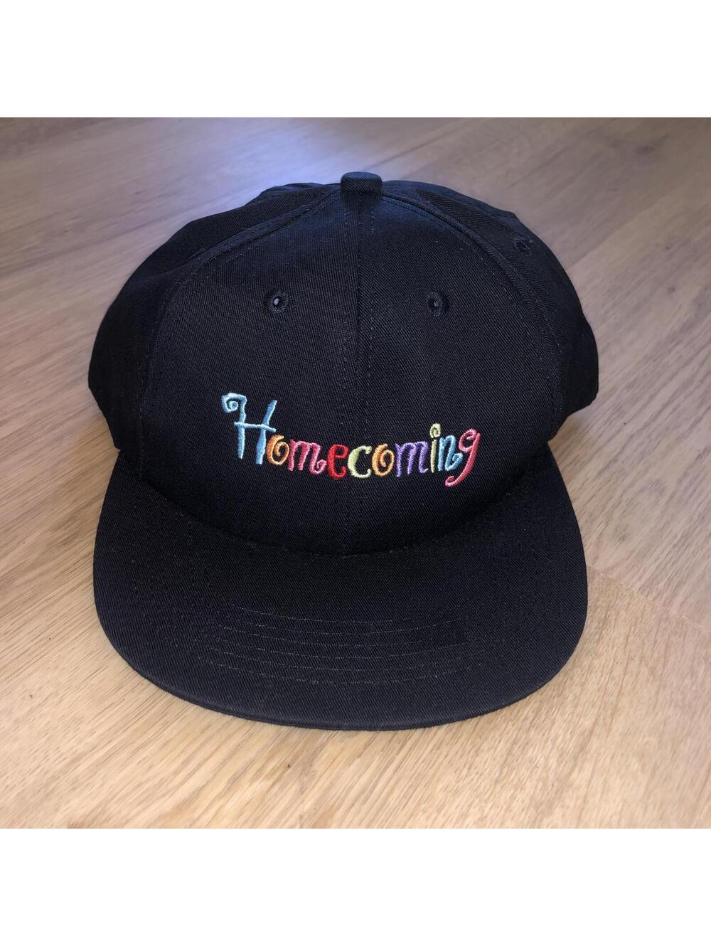 VINTAGE SATURN HOMECOMING SNAPBACK HAT BLACK RAINBOW AUTOMOBILES CARS CAP RARE